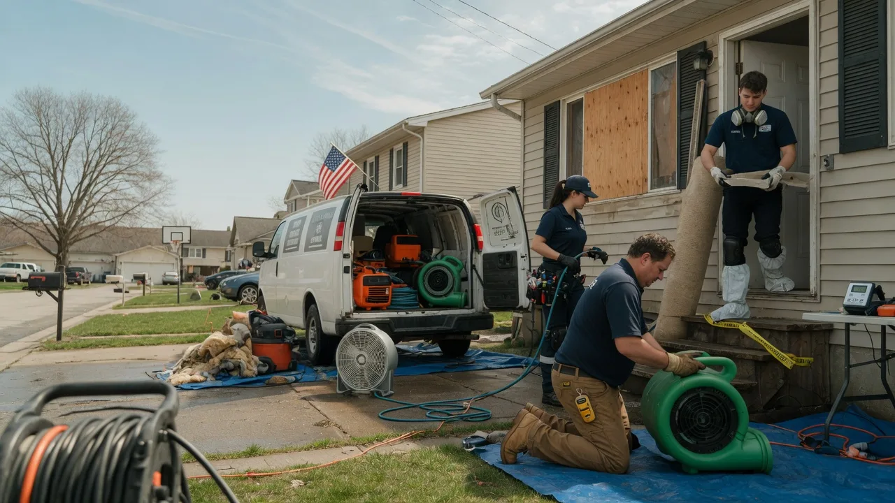 Water Damage Restoration in Harrah, WA near me